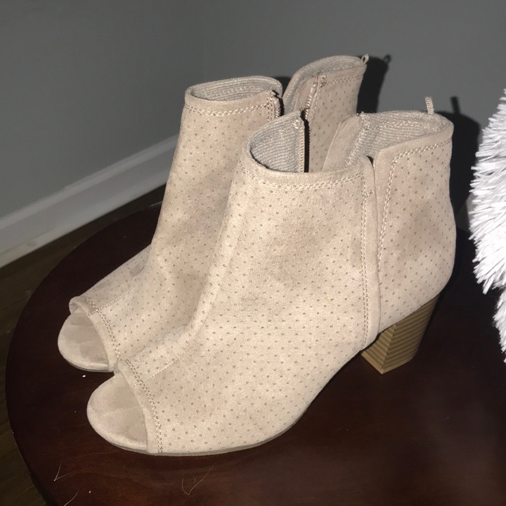 Old Navy Peep Toe Wedge Heel